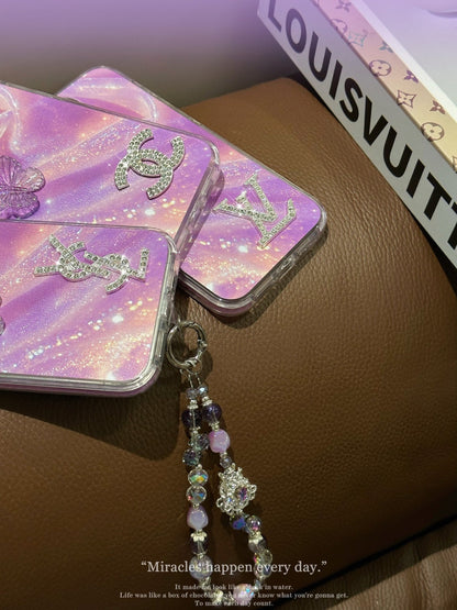 Louis Vuitton / Chanel / Ysl Phone Cases Purple