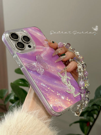 Louis Vuitton / Chanel / Ysl Phone Cases Purple