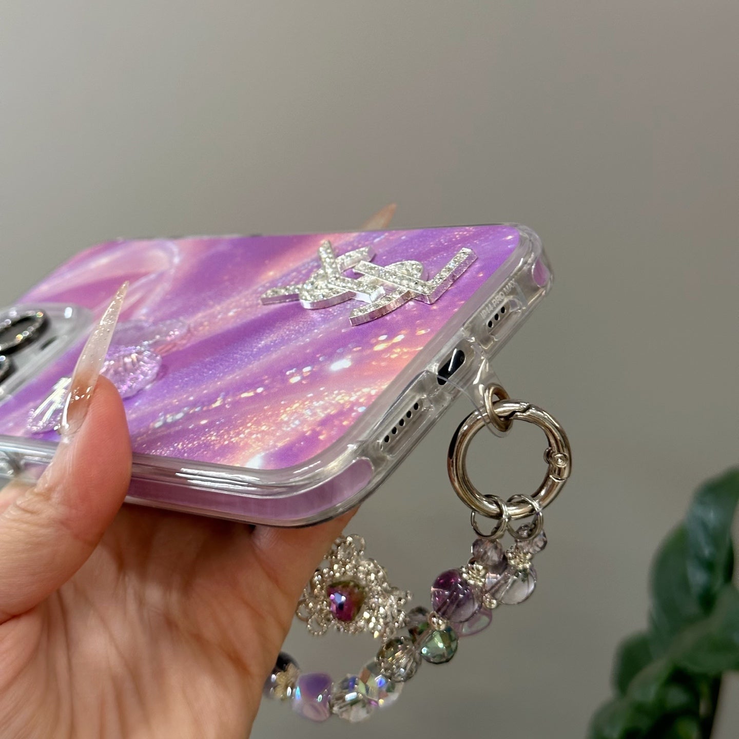 Louis Vuitton / Chanel / Ysl Phone Cases Purple