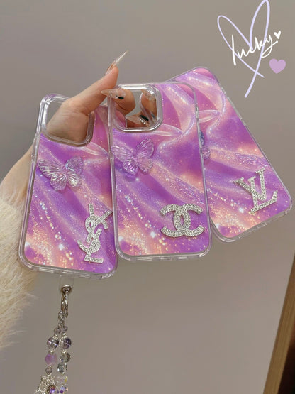 Louis Vuitton / Chanel / Ysl Phone Cases Purple