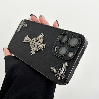Chrome Hearts Black iPhone Cases
