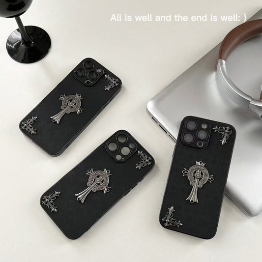 Chrome Hearts Black iPhone Cases
