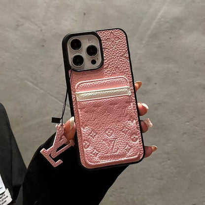 Louis Vuitton iPhone Cases with Crad Holder Durable