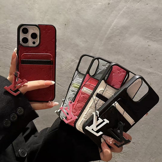 Louis Vuitton iPhone Cases with Crad Holder Durable