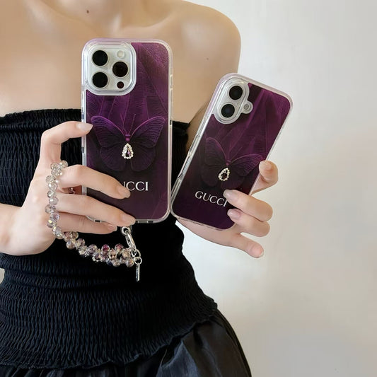 Gucci Purple iPhone Cases Stylish