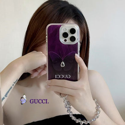 Gucci Purple iPhone Cases Stylish