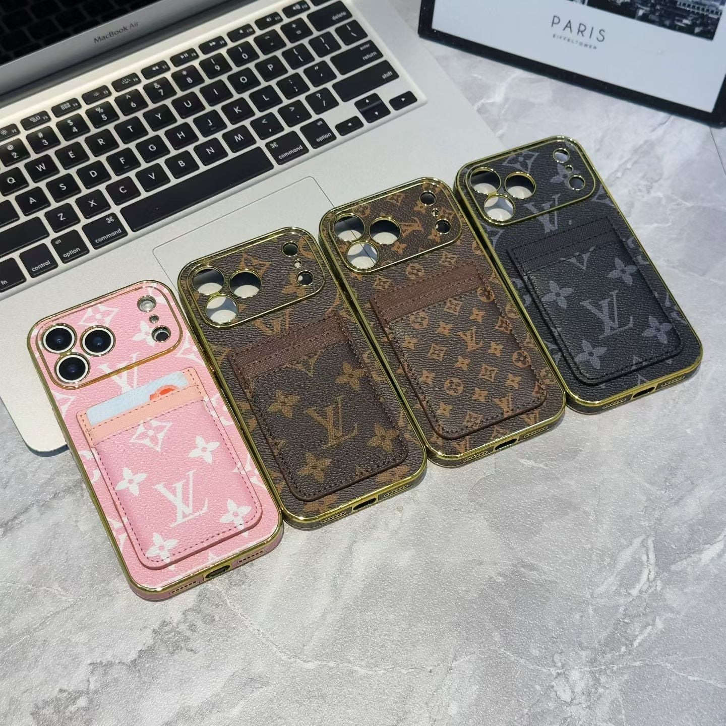 Yebo Fashion Sleek iPhone Case with Card Case