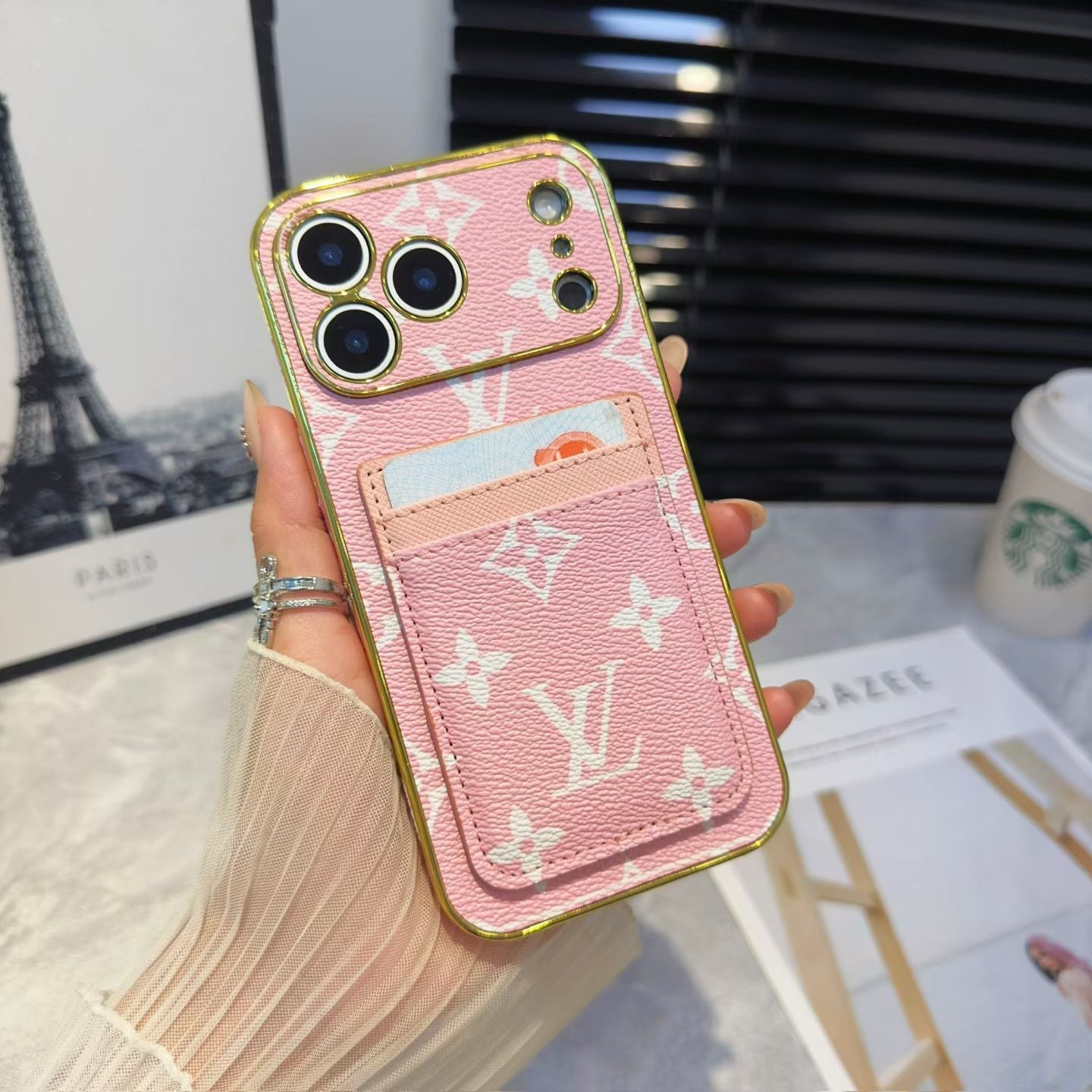 Yebo Fashion Sleek iPhone Case with Card Case