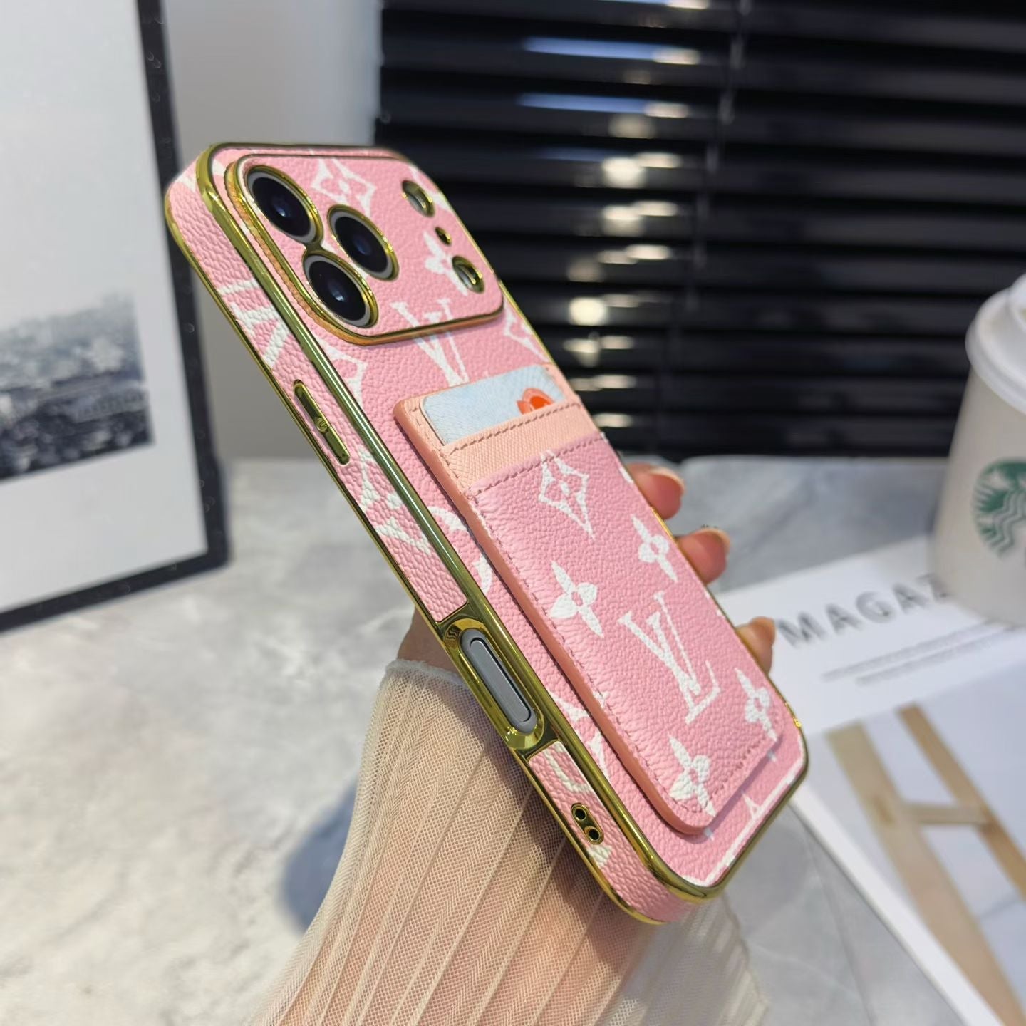 Yebo Fashion Sleek iPhone Case with Card Case
