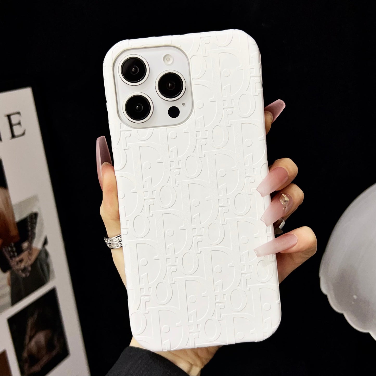 Christian Dior iPhone Case Durable and Stylish
