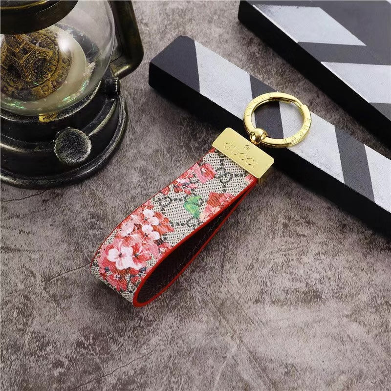 Flower GG Keychain