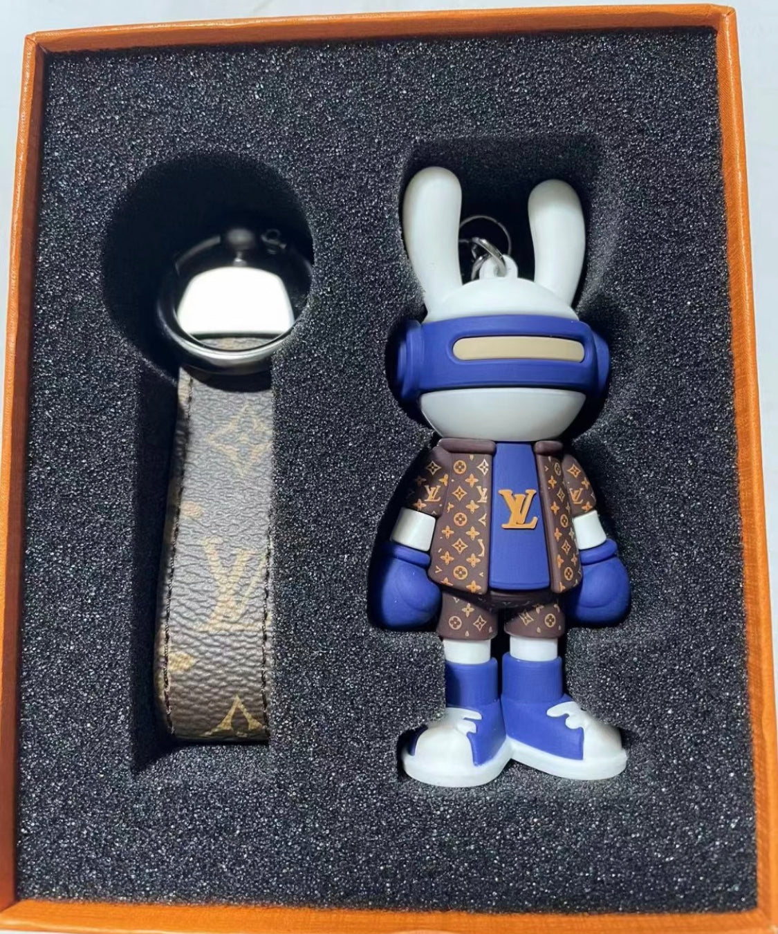 LV puppet keychain