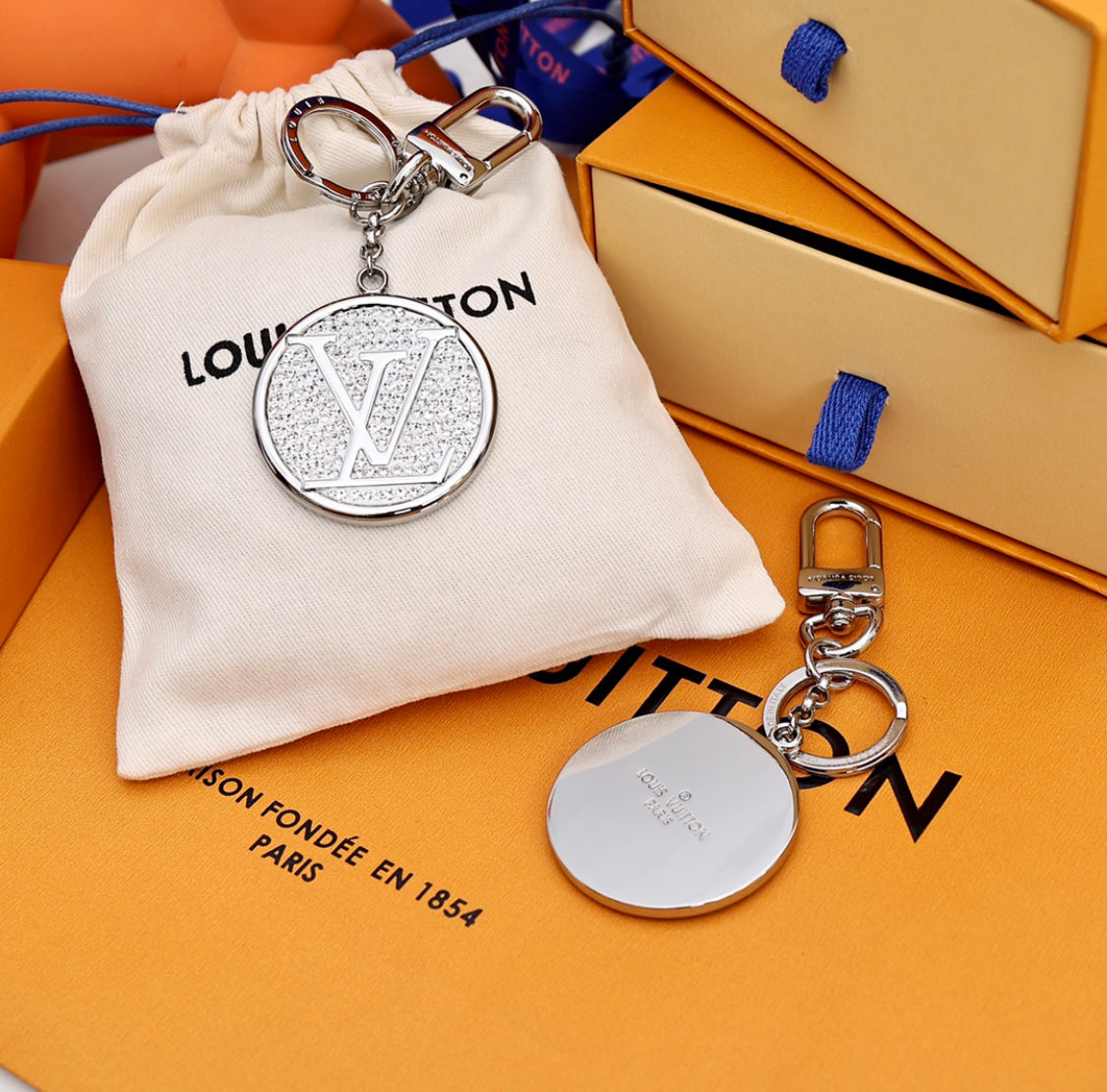 LV keychain