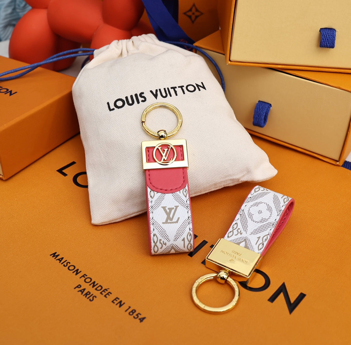 LV keychain