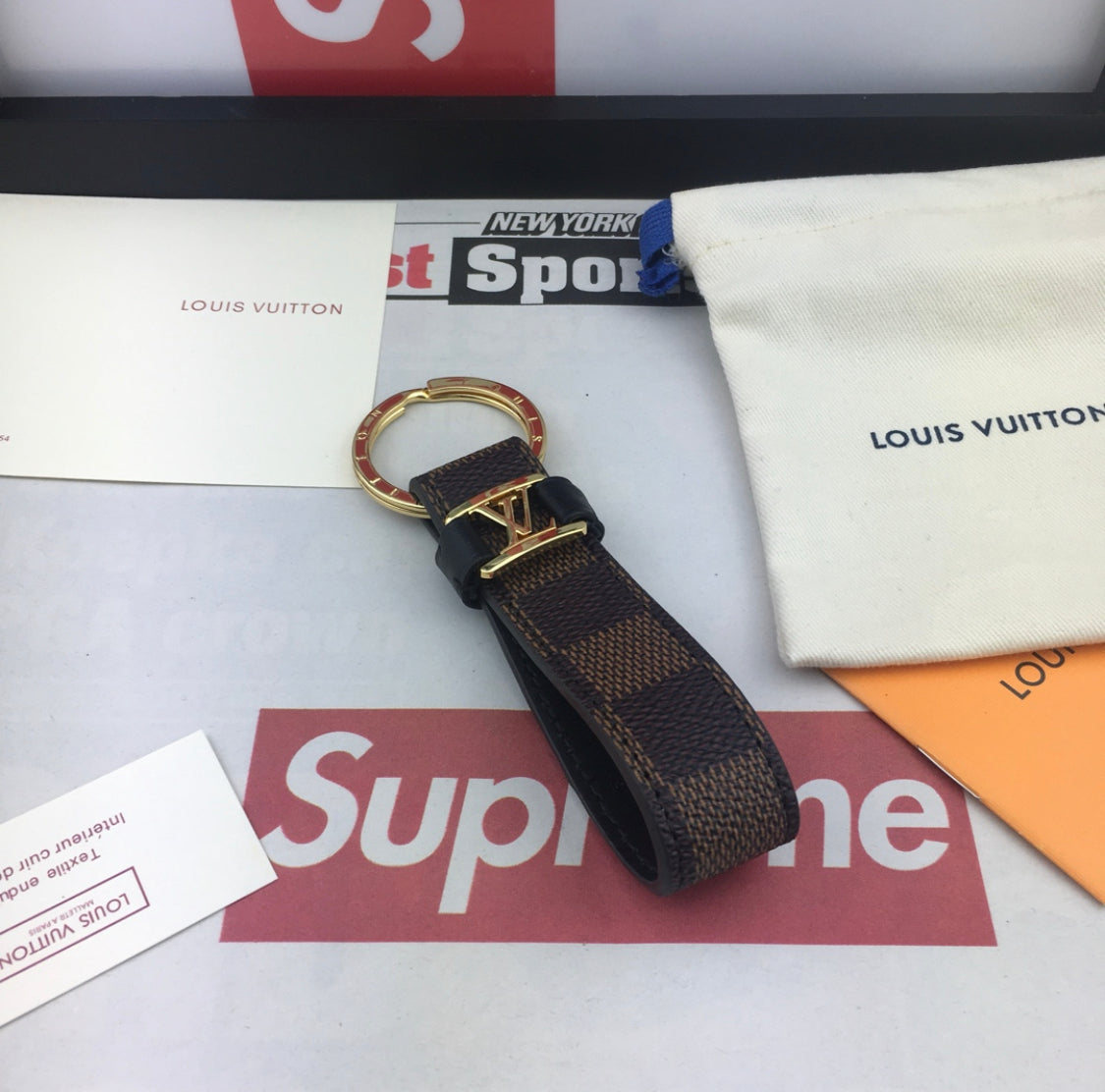 LV keychain