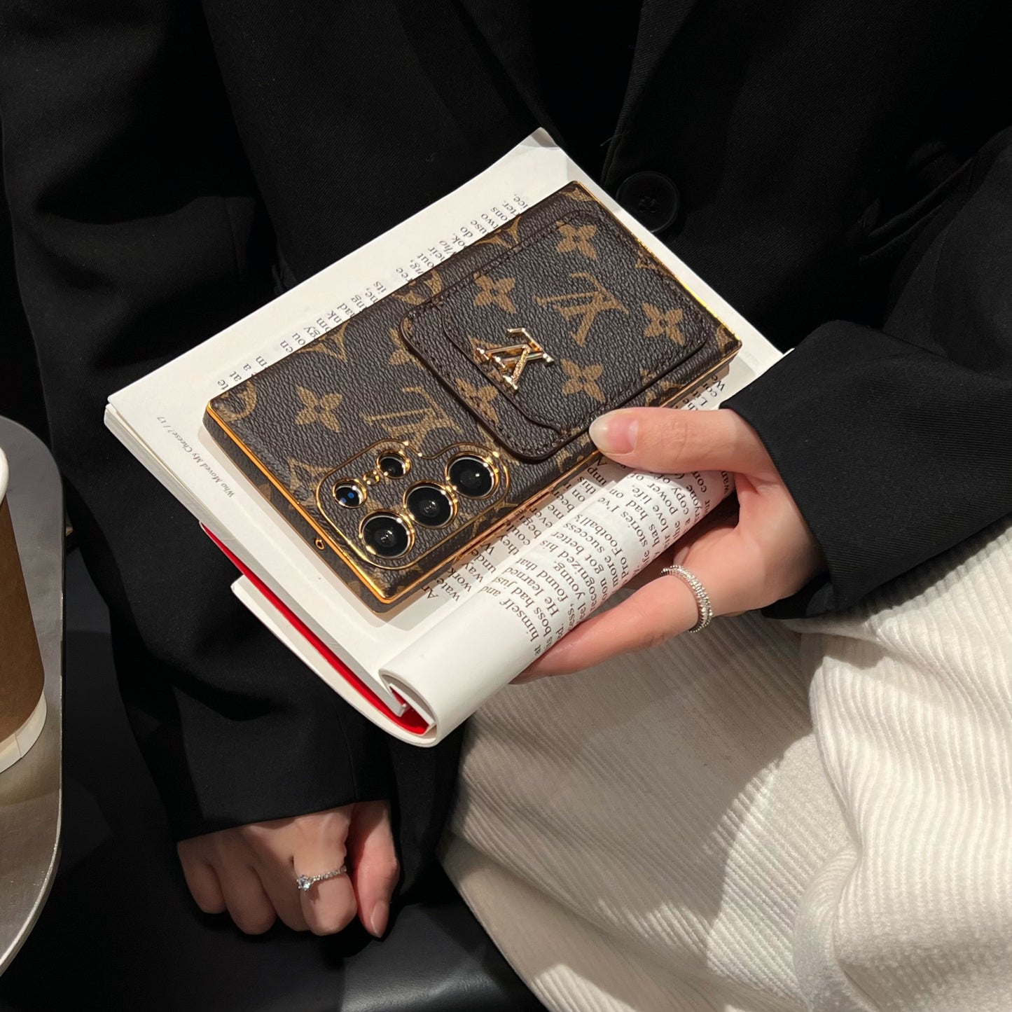 Louis Vuitton iPhone Cases with Card Holder Elegant