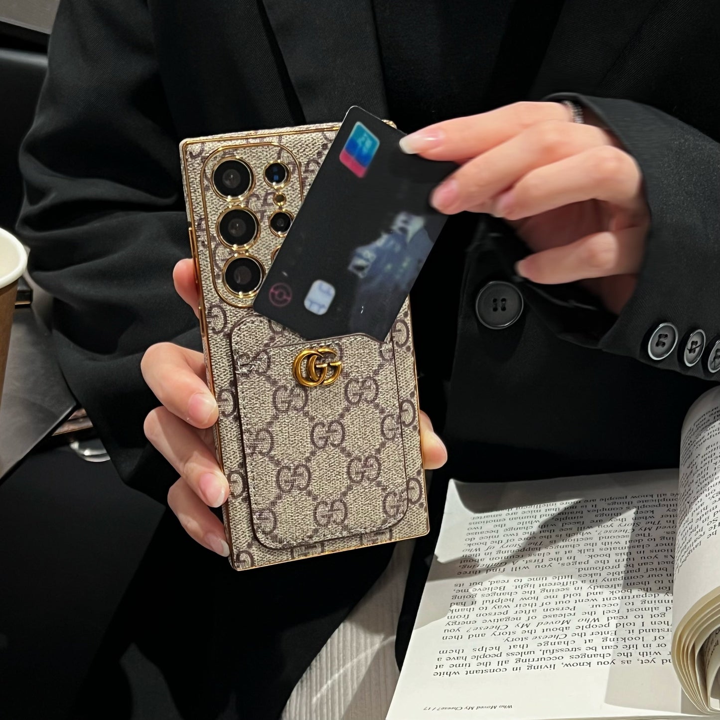 Louis Vuitton iPhone Cases with Card Holder Elegant