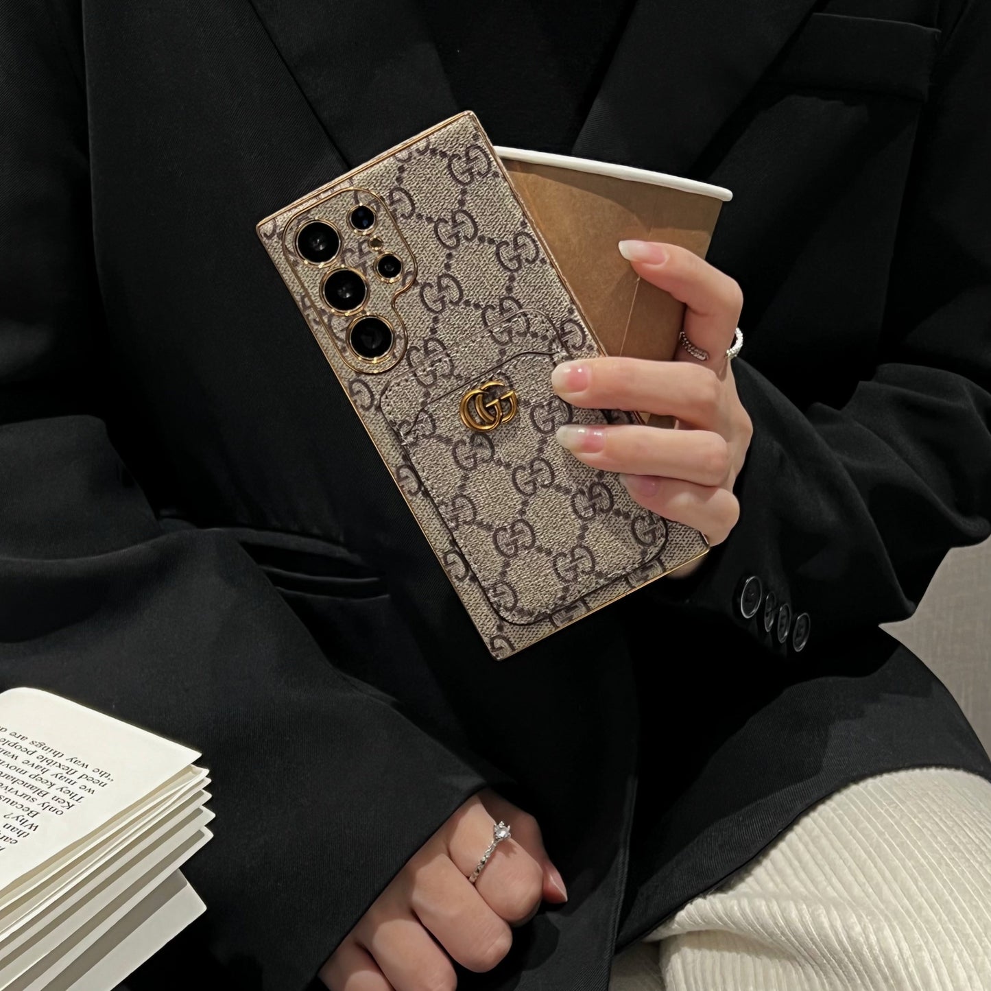 Louis Vuitton iPhone Cases with Card Holder Elegant