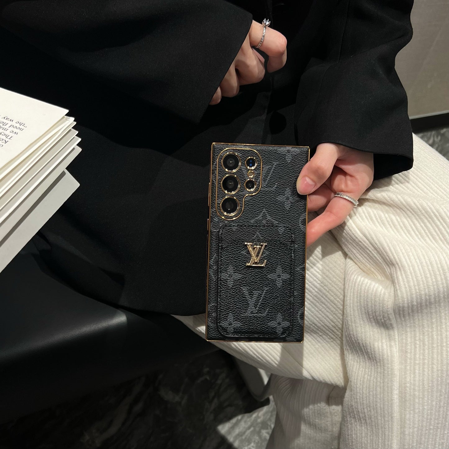 Louis Vuitton iPhone Cases with Card Holder Elegant