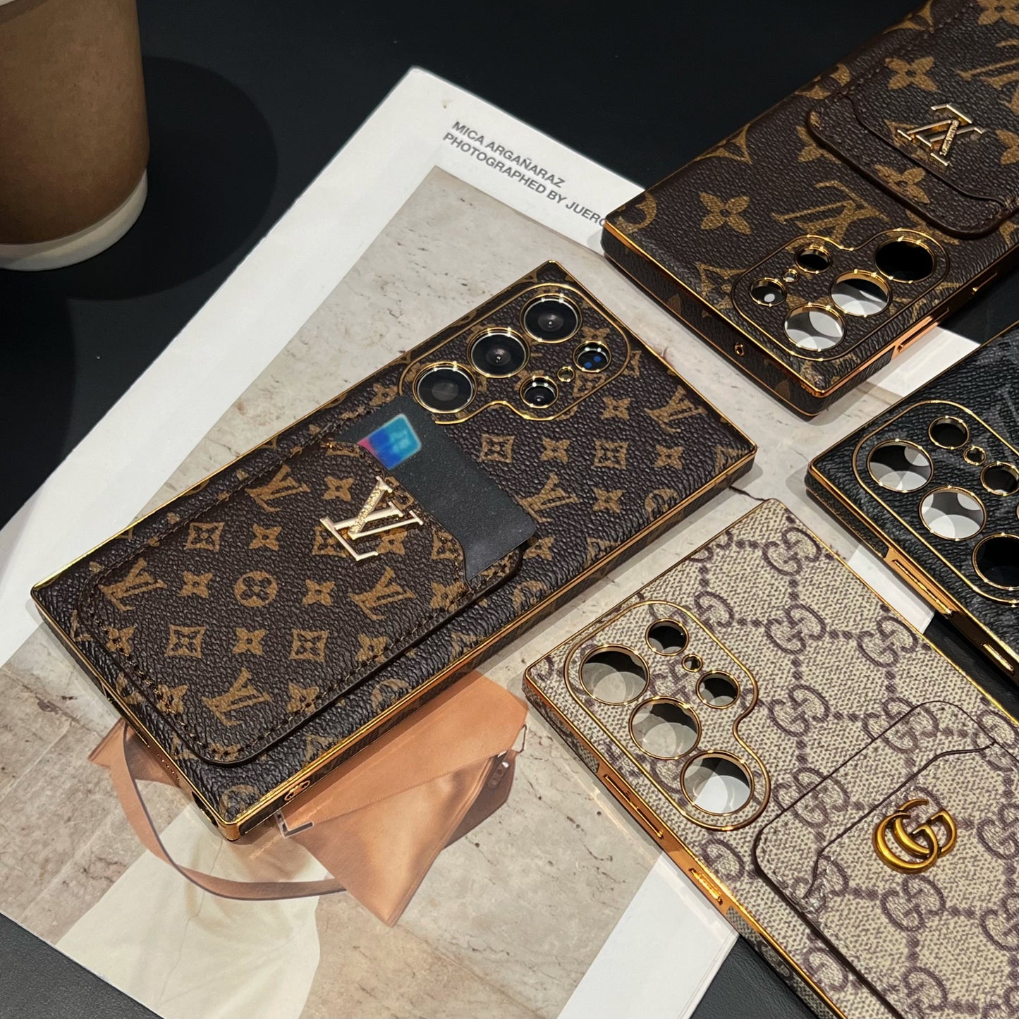 Louis Vuitton iPhone Cases with Card Holder Elegant