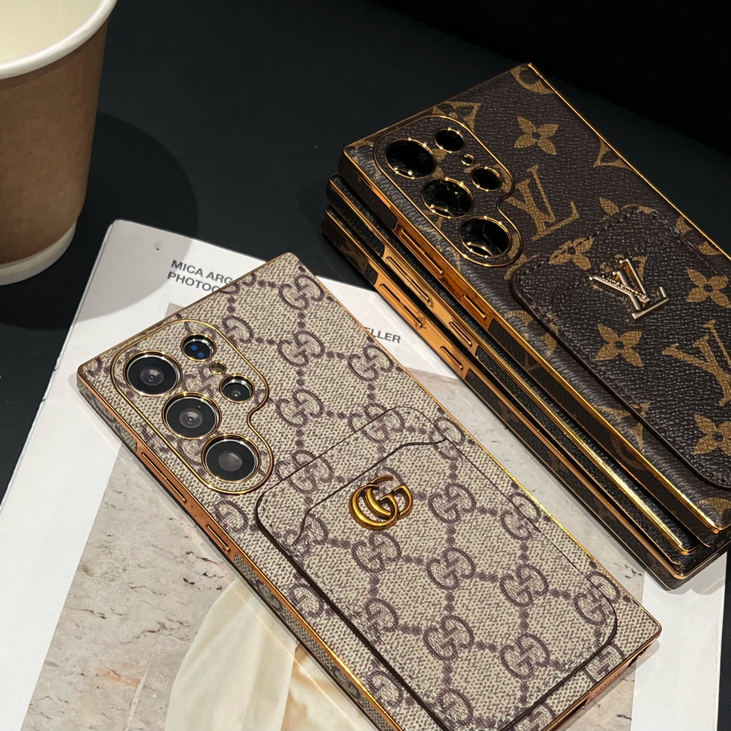 Louis Vuitton iPhone Cases with Card Holder Elegant