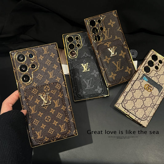 Louis Vuitton iPhone Cases with Card Holder Elegant