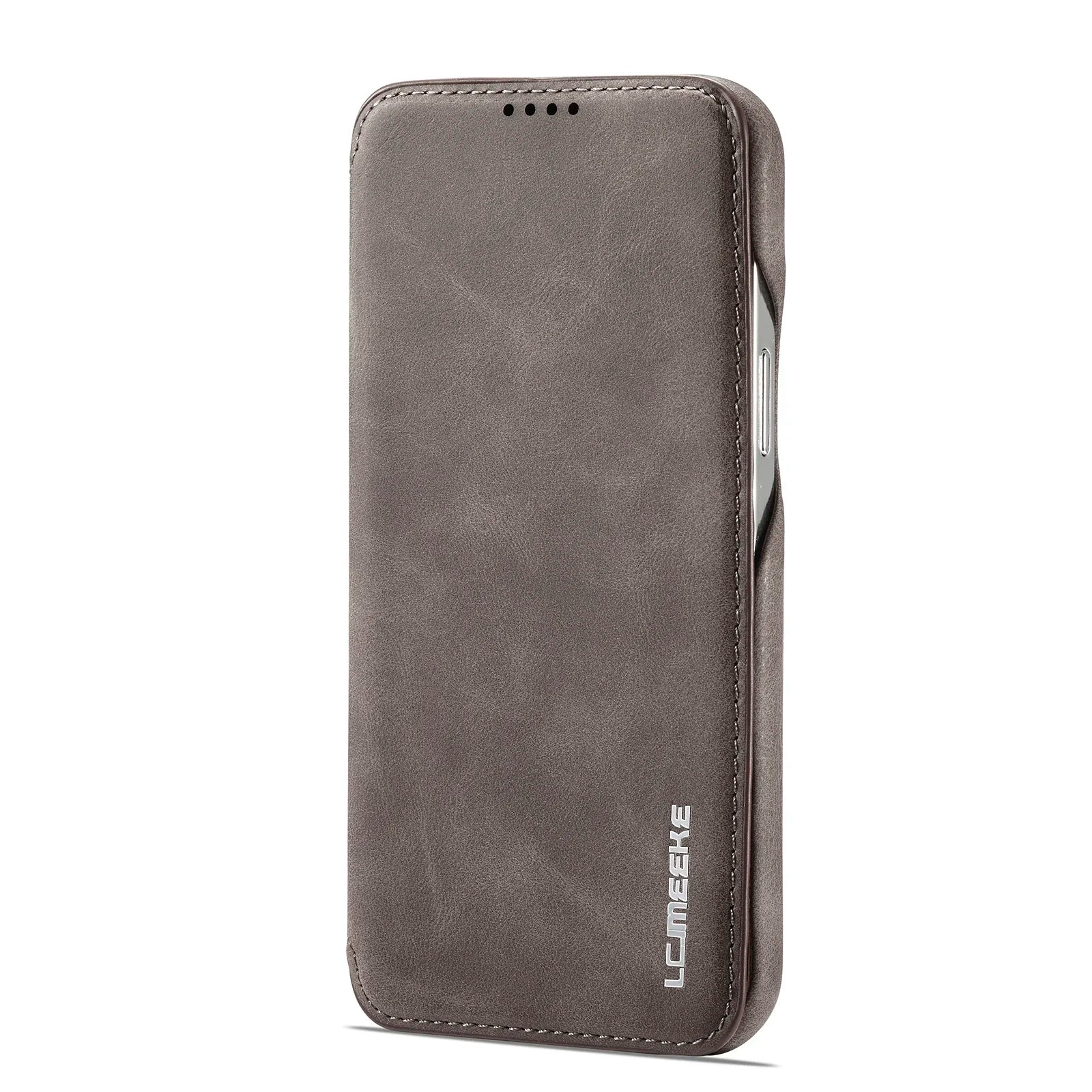 Leather Flip Wallet Phone Cover For iPhone 17 16 Pro Max Air 14 15 13 12 Mini 11 Pro XS Max XR 8 7 Plus SE Card Slots Book Bag