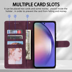 Wallet Card Slot Holder Magnetic Flip Leather Case For Samsung Galaxy S23 Ultra S22 Plus S21 FE S20 A12 A13 A14 A34 A52 A53 A54