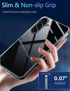 Ultra Thin Transparent Soft Case For Samsung Galaxy S26 S25 S24 S23 FE S22 Ultra Plus Clear Silicone Shell S26+ S25Edge Cover 24