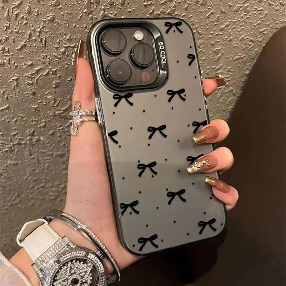 Leopard Print Phone Case For iPhone 16 13 15 14 11 12 17 Pro Max 16 Pro Max Shockproof Bumper Armour IMD Cover Funda Coque Shell