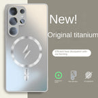 Ultra-thin AG Matte Magnetic For Magsafe Case For Samsung Galaxy S26 S25 S24 S23 Ultra Plus Glass Len Protector Shockproof Cover