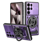 Magnetic Holder Ring Shockproof Armor Phone Case For Samsung Galaxy S26 Ultra S 26 Plus 5G For Magsafe Wireless Charging Cover