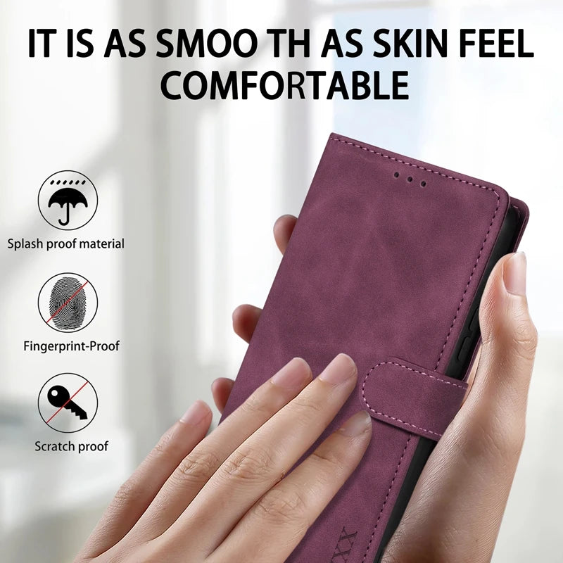 Wallet Card Slot Holder Magnetic Flip Leather Case For Samsung Galaxy S23 Ultra S22 Plus S21 FE S20 A12 A13 A14 A34 A52 A53 A54
