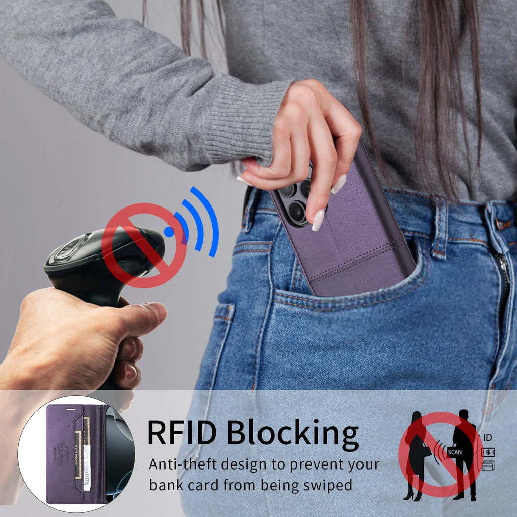 Flip Leather Case for Samsung Galaxy S26 S25 S24 S23 FE S22 S21 S20 Plus Note20 Ultra A17 A37 A16 A36 A56 A26 Wallet Phone Cover