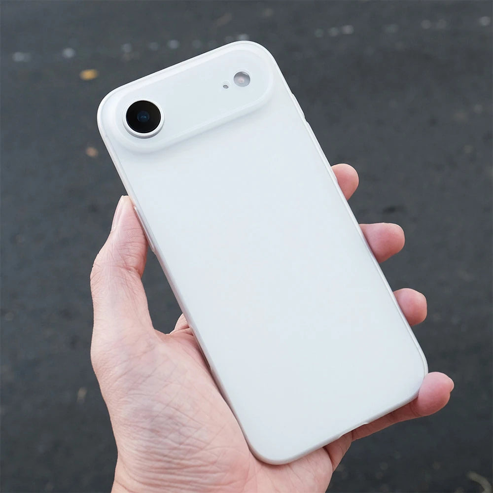 0.3mm Ultra Thin Hard Case For iPhone Air 17 16 Pro Max Plus 16E Translucent Matte Black Slim PP Shell For iPhone17ProMax 16Pro