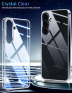 Ultra Thin Transparent Soft Case For Samsung Galaxy S26 S25 S24 S23 FE S22 Ultra Plus Clear Silicone Shell S26+ S25Edge Cover 24