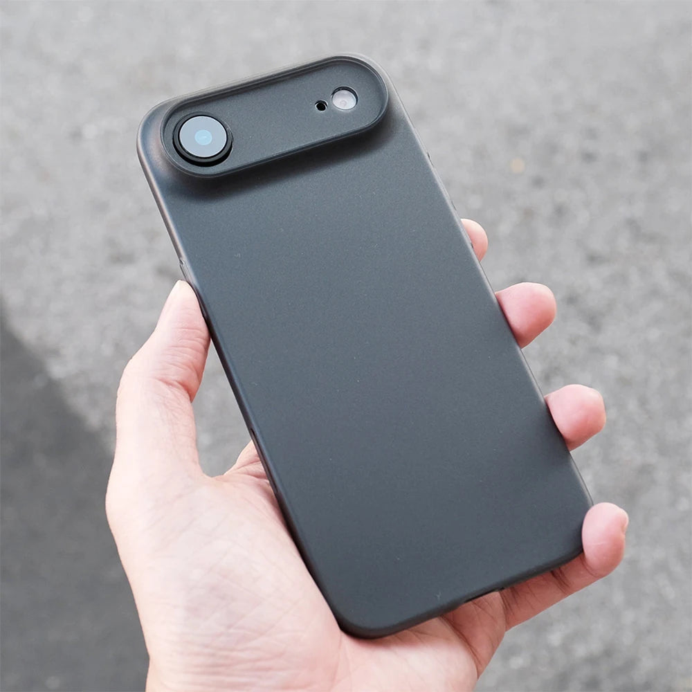 0.3mm Ultra Thin Hard Case For iPhone Air 17 16 Pro Max Plus 16E Translucent Matte Black Slim PP Shell For iPhone17ProMax 16Pro