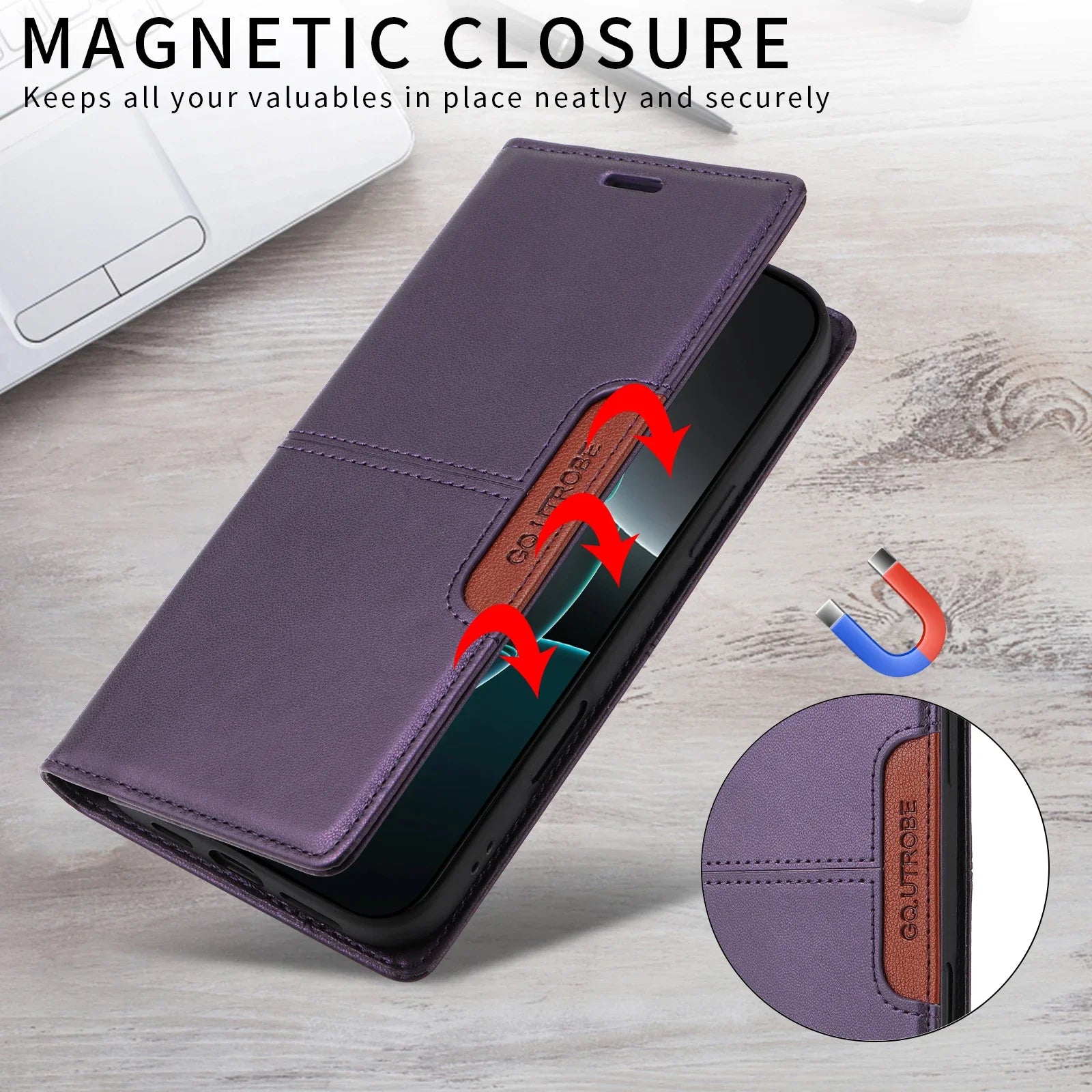 Flip Leather Case for Samsung Galaxy S26 S25 S24 S23 FE S22 S21 S20 Plus Note20 Ultra A17 A37 A16 A36 A56 A26 Wallet Phone Cover