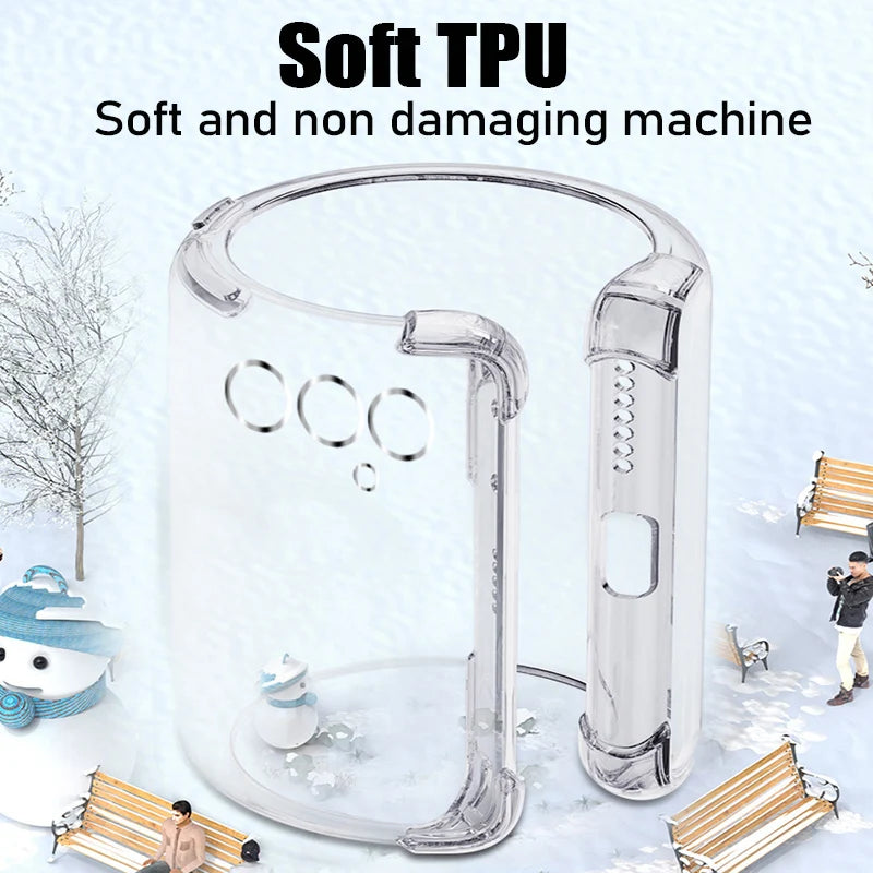 Clear Phone Case For Samsung Galaxy S25 Edge S24 S23 Ultra Silicone Soft Cover For Samsung S22 S21 S20 Plus S23 S24 Fe Case