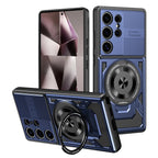 Magnetic Holder Ring Shockproof Armor Phone Case For Samsung Galaxy S26 Ultra S 26 Plus 5G For Magsafe Wireless Charging Cover