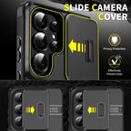 Magnetic Ring Stand Phone Case For Samsung Galaxy S26 Ultra S26+ Edge Slide Camera Lens Protection TPU Frame Plastic Back Cover