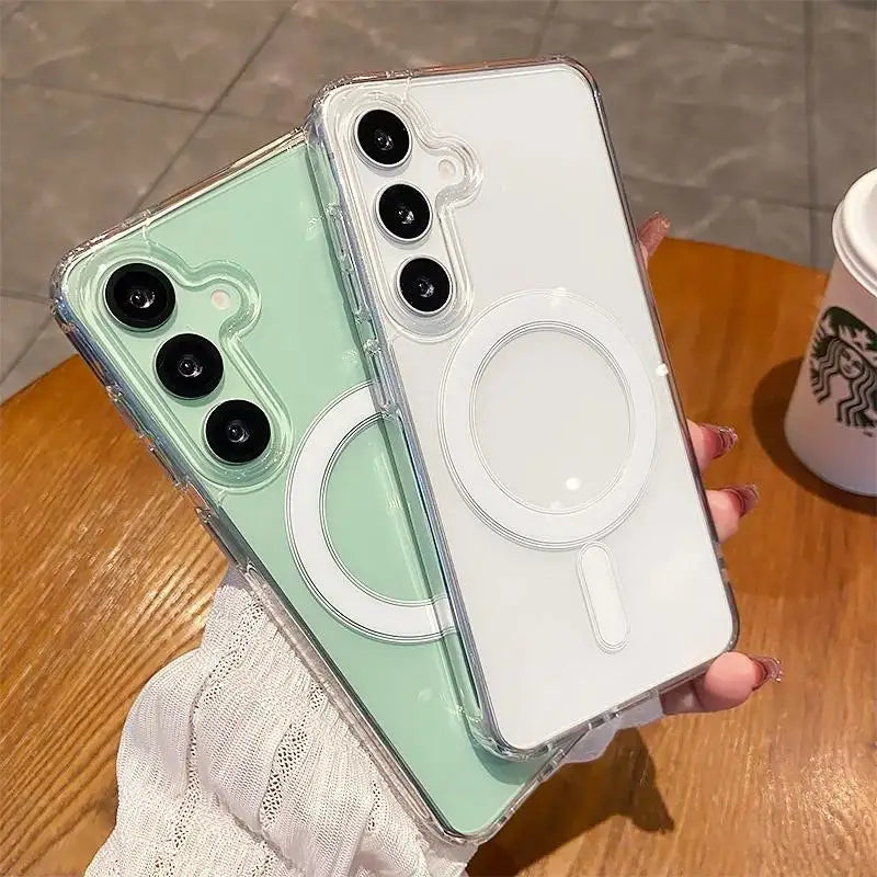 For Samsung Galaxy S26 Ultra Case For Magsafe Phone Cases Samsung S26 Plus Edge S26Ultra S 26 Magnetic Wireless Charging Cover