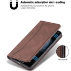 Flip Case for iPhone 17 16 15 Air 14 13 11 12 Mini Pro XS Max XR Plus Phone Bags Luxury Leather Wallet Cover with Stand Function