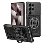 Magnetic Holder Ring Shockproof Armor Phone Case For Samsung Galaxy S26 Ultra S 26 Plus 5G For Magsafe Wireless Charging Cover