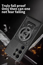 Magnetic Holder Ring Shockproof Armor Phone Case For Samsung Galaxy S26 Ultra S 26 Plus 5G For Magsafe Wireless Charging Cover