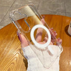 For Samsung Galaxy S26 Ultra Case For Magsafe Phone Cases Samsung S26 Plus Edge S26Ultra S 26 Magnetic Wireless Charging Cover