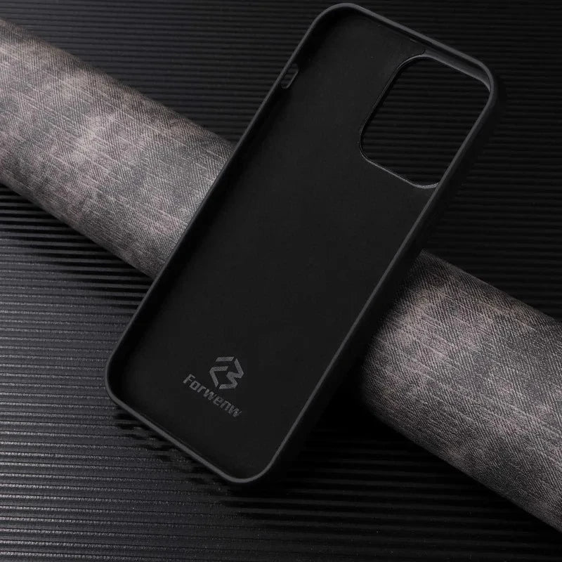 Retro Card Holder Phone Case for iPhone 17 16 15 14 13 12 11 Pro Max 16E Air XS XR SE 7 8 Plus Busines Wallet PU Leather Cover