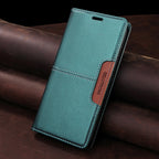 Magnetic Leather Case For iPhone 16 15 14 13 12 11 17 Pro Max 17Air 16 15 Plus 16e SE2 SE3 Business Flip Wallet Card Slot Cover