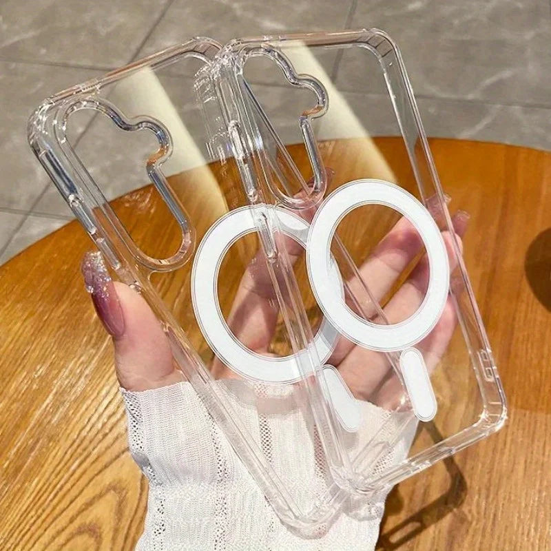 For Samsung Galaxy S26 Ultra Case For Magsafe Phone Cases Samsung S26 Plus Edge S26Ultra S 26 Magnetic Wireless Charging Cover