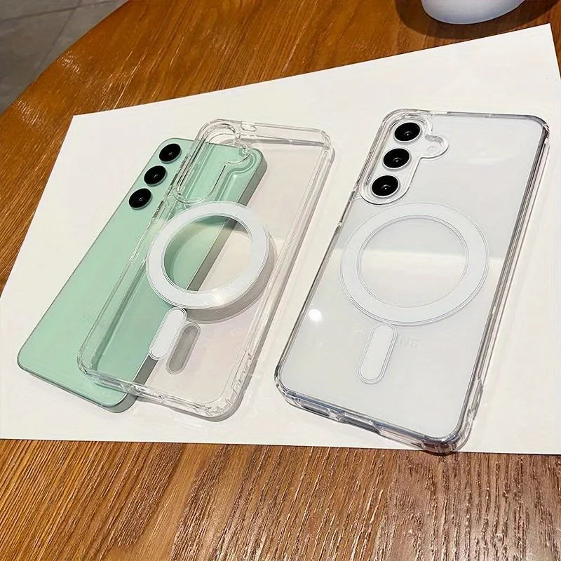 For Samsung Galaxy S26 Ultra Case For Magsafe Phone Cases Samsung S26 Plus Edge S26Ultra S 26 Magnetic Wireless Charging Cover